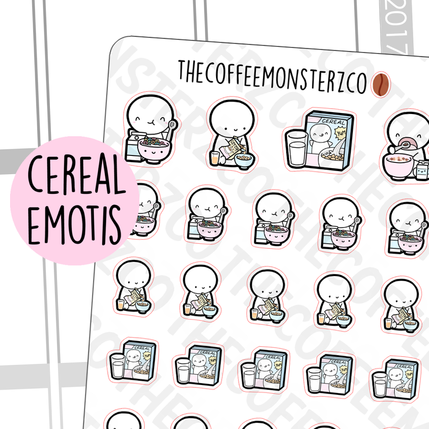 Cereal Emotis