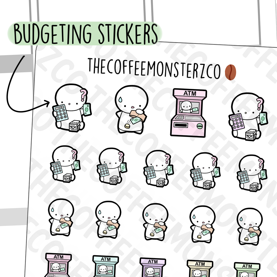 Budgeting Emotis - TheCoffeeMonsterzCo