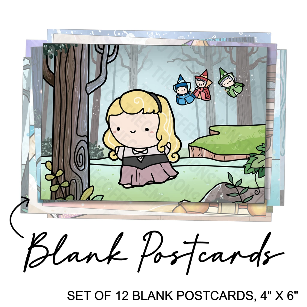 Blank Postcards (2up) | Cream | 4