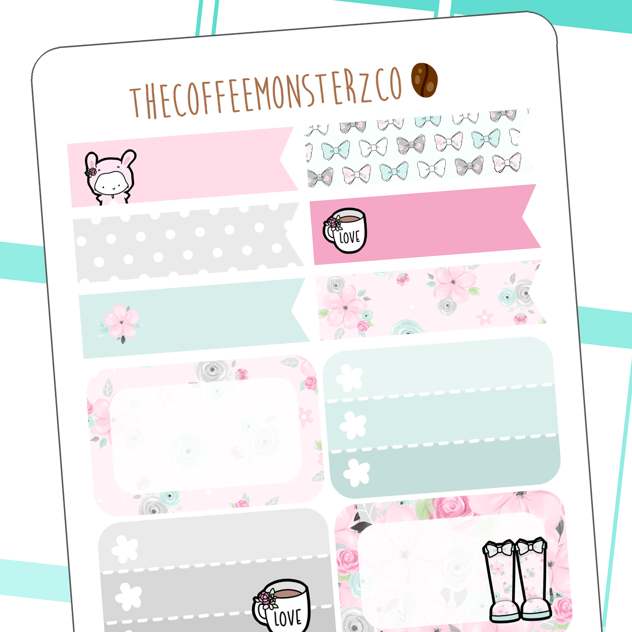 anniversary functional sheet, TheCoffeeMonsterzCo