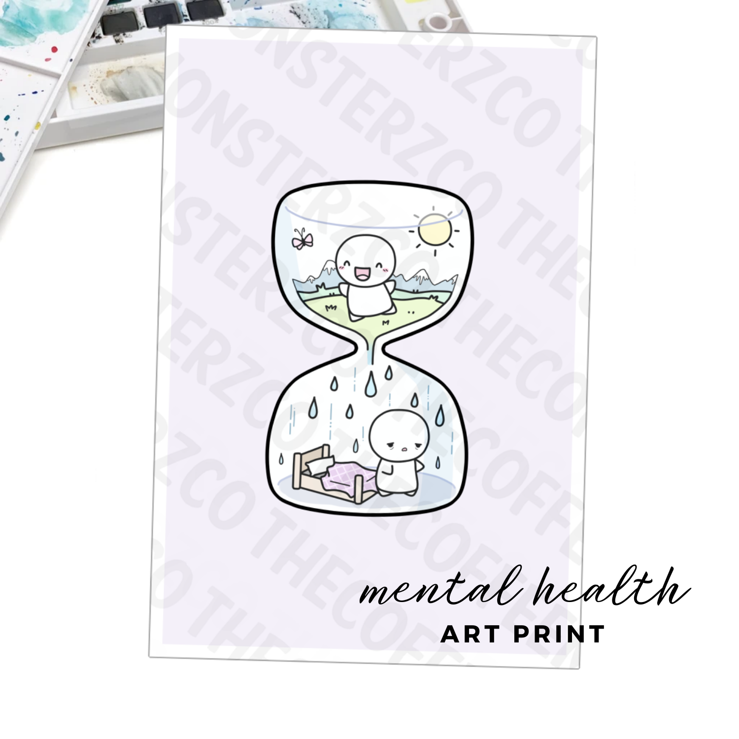 &quot;Mental Health&quot; Art Print