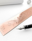 Misfit Rose Gold - Emoti Metal Ruler (1 per customer)