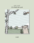 The Four Biomes - Sticky Notes