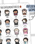 Influential Women Emotis Pt.1 - TheCoffeeMonsterzCo