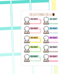 test today emoti labels, TheCoffeeMonsterzCo