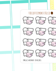 piggy bank emotis, TheCoffeeMonsterzCo