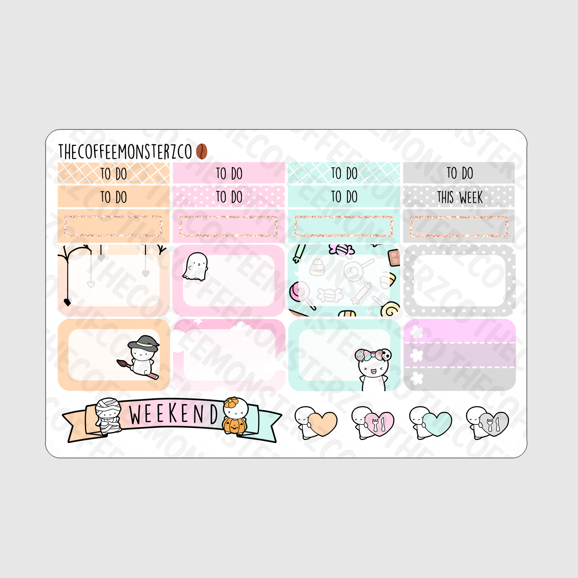 Sweet Monsters Emoti Mini Kit