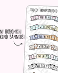 Mini Onesie Weekend Banners