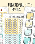 A New Day Functional Emotis - TheCoffeeMonsterzCo