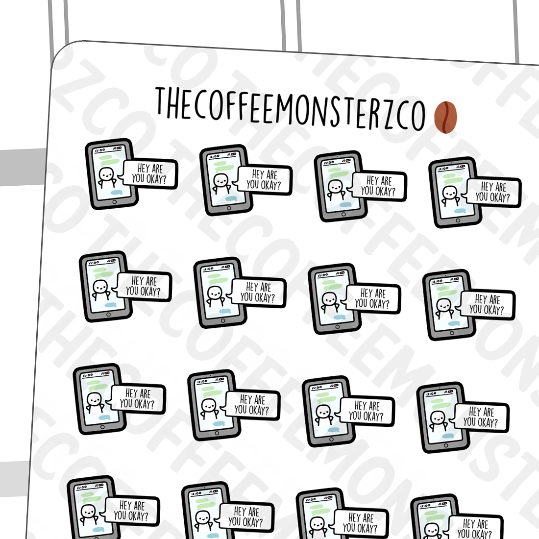 Check Up On A Friend - TheCoffeeMonsterzCo