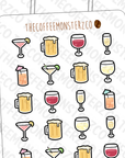 drink doodles, TheCoffeeMonsterzCo