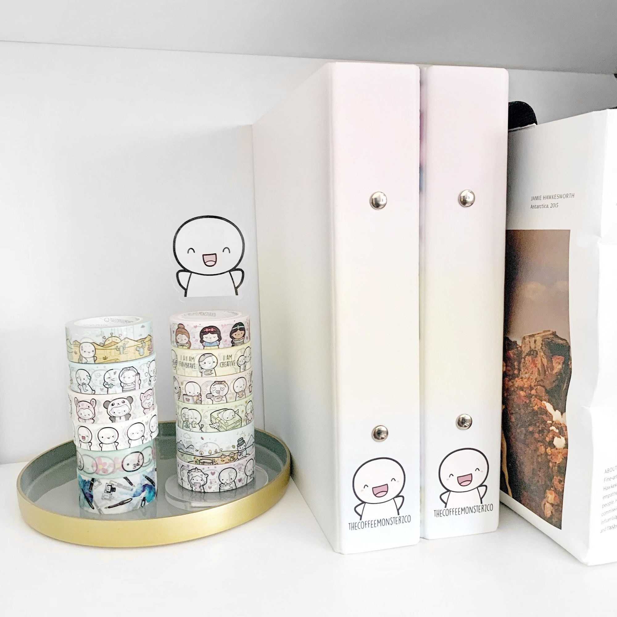 Misfit Sticker Binder - Planner Supplies Cover (1 per customer)