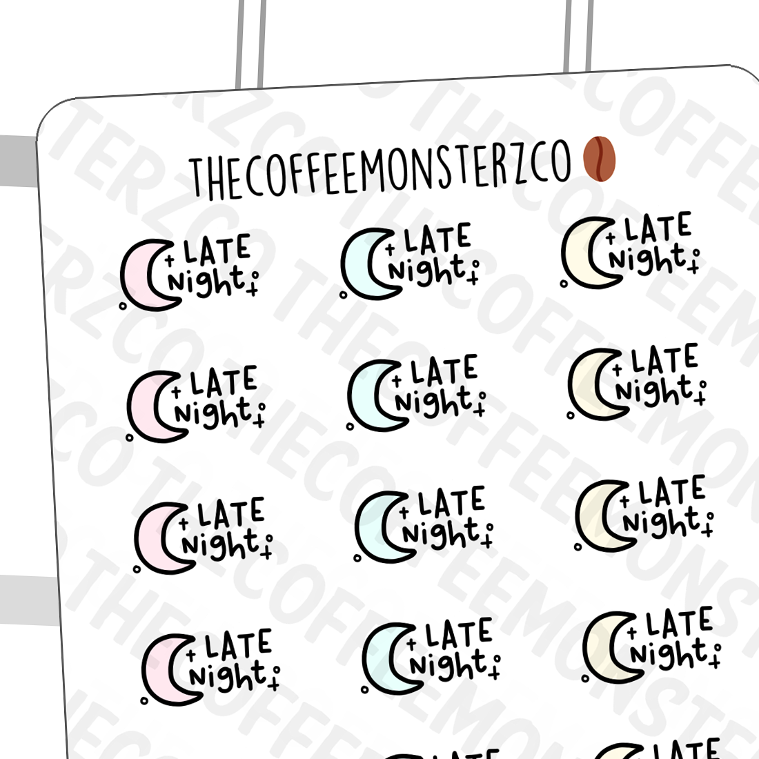 Late Night Doodles, TheCoffeeMonsterzCo