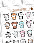 Animal Onesie Sampler 2018, TheCoffeeMonsterzCo
