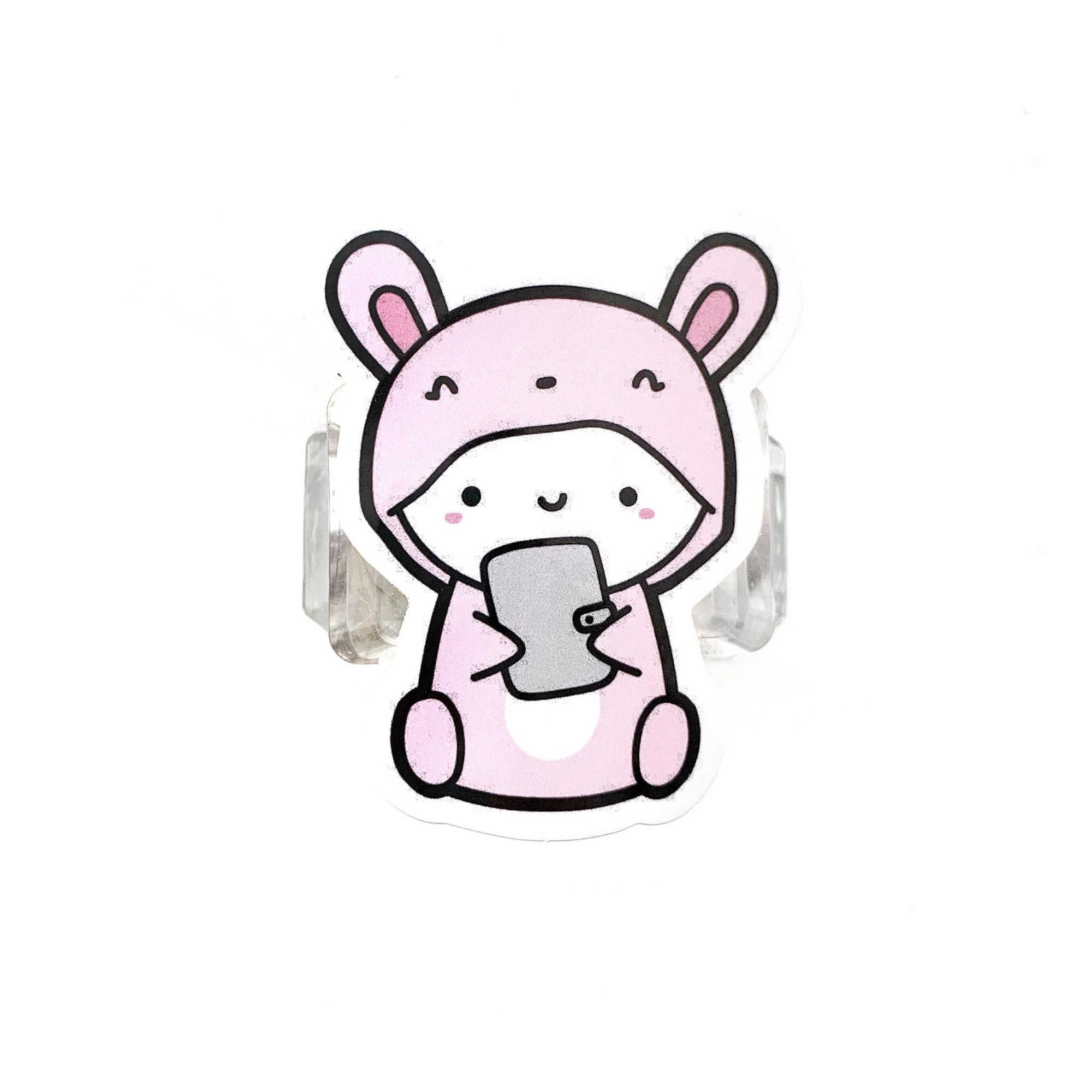 MISFIT Bunny Planner Vinyl Sticker (1 per customer)