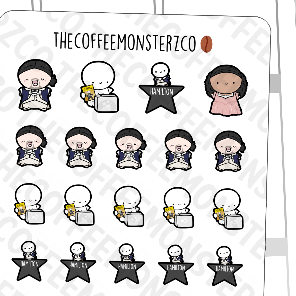Hamilton Emotis - TheCoffeeMonsterzCo