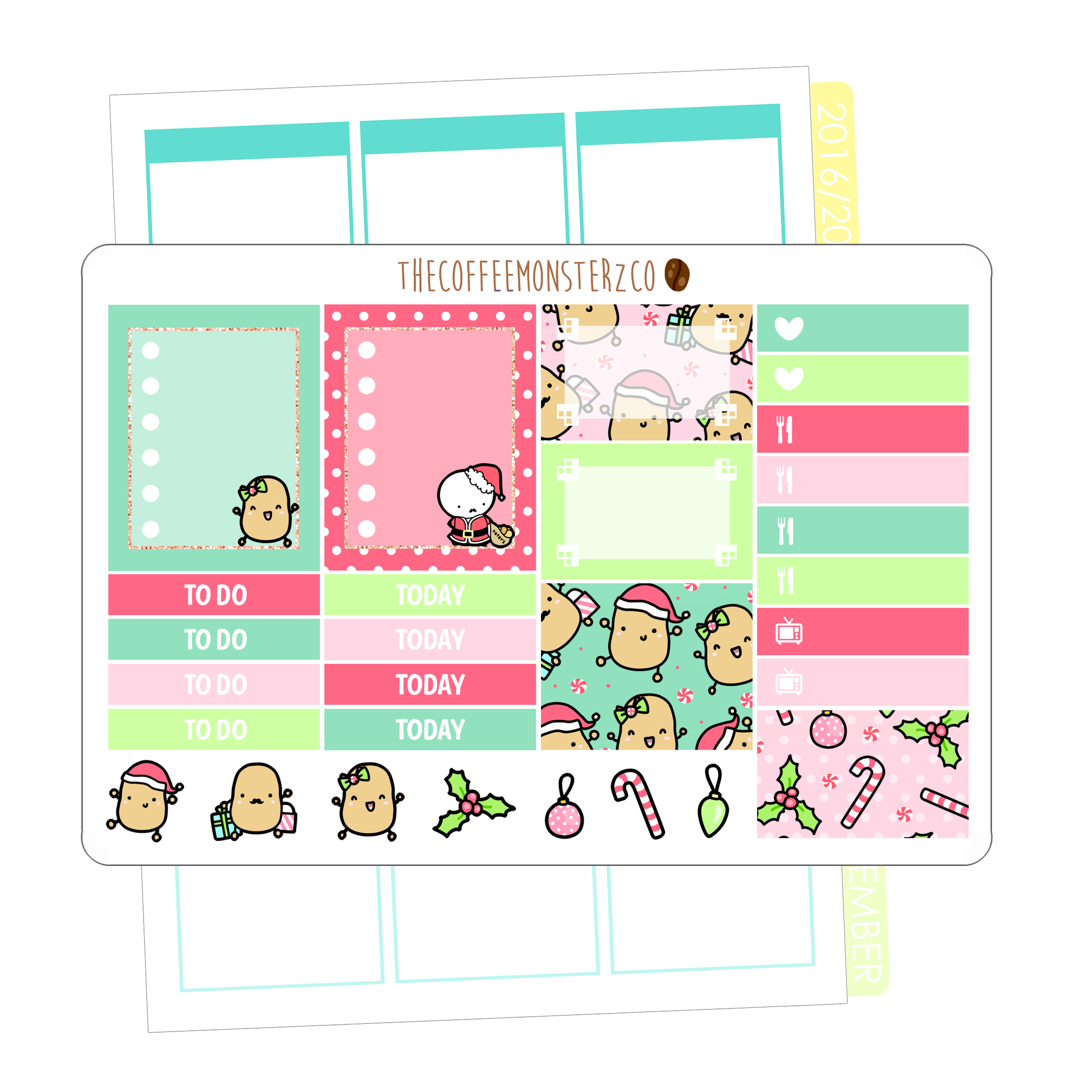 santa taters mini kit, TheCoffeeMonsterzCo