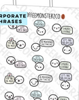 Corporate Phrases Emotis