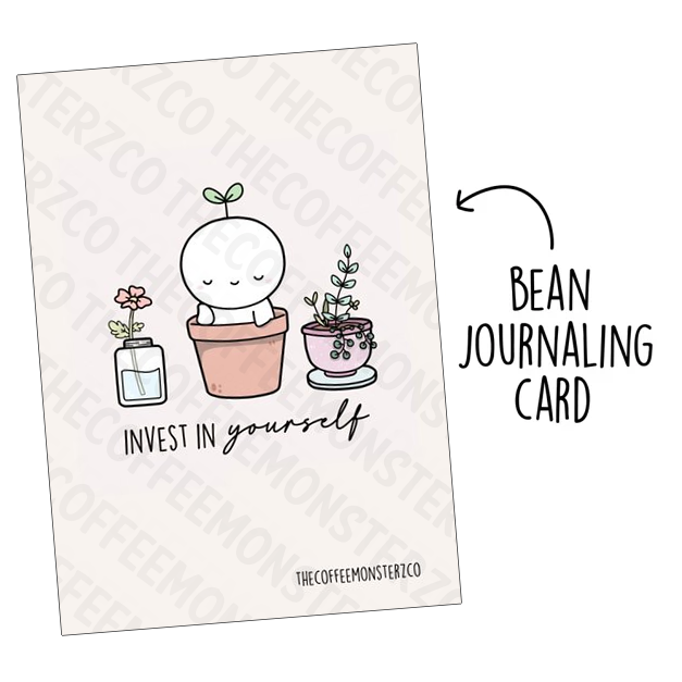 Invest in Yourself (Bean Card) - TheCoffeeMonsterzCo
