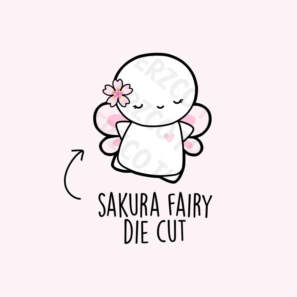 Sakura Fairy Emoti Die Cut