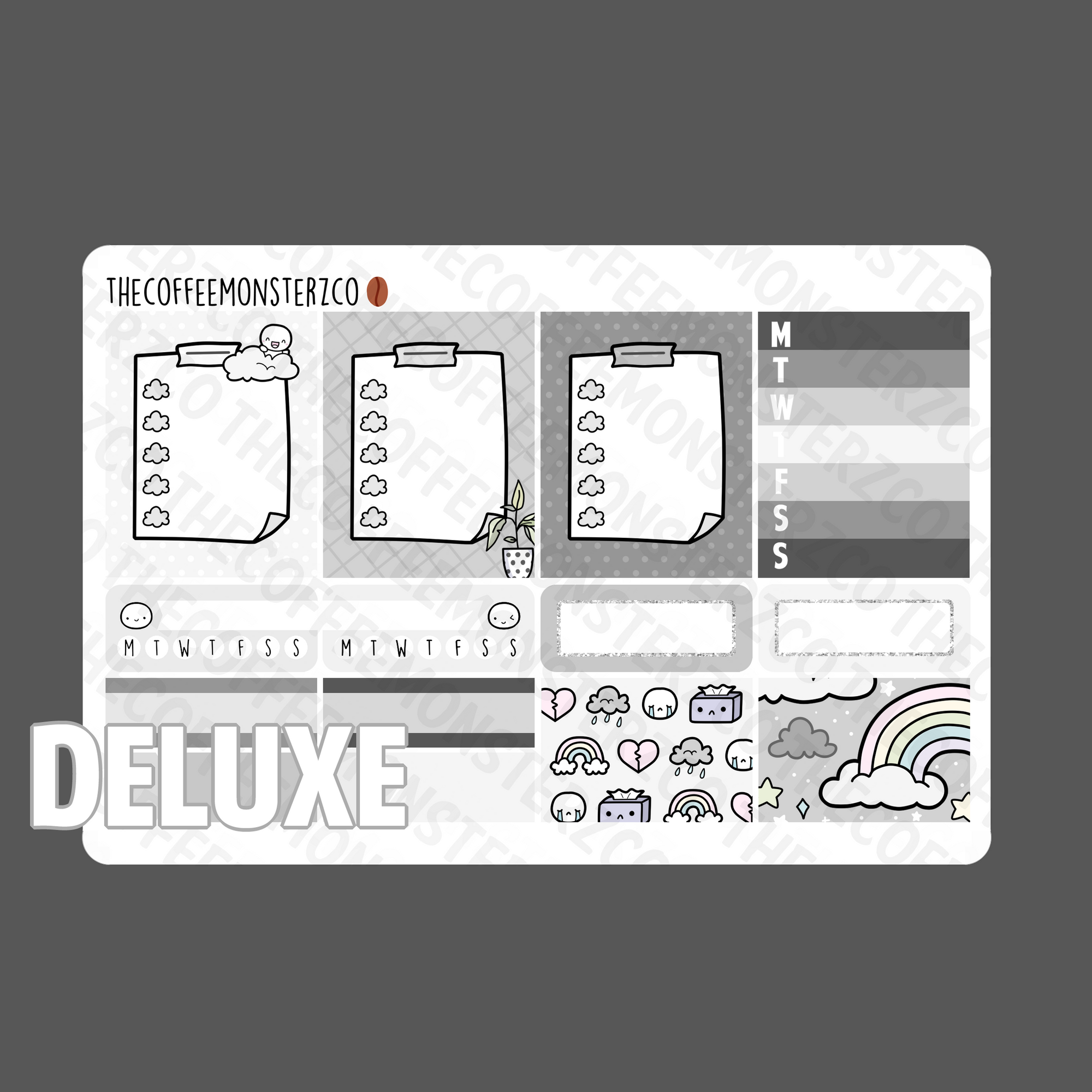 A Gloomy Week Emotis Mini Kit