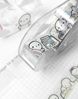 Misfit Rainbow Emoti - Plastic Washi Dispenser (1 per customer)