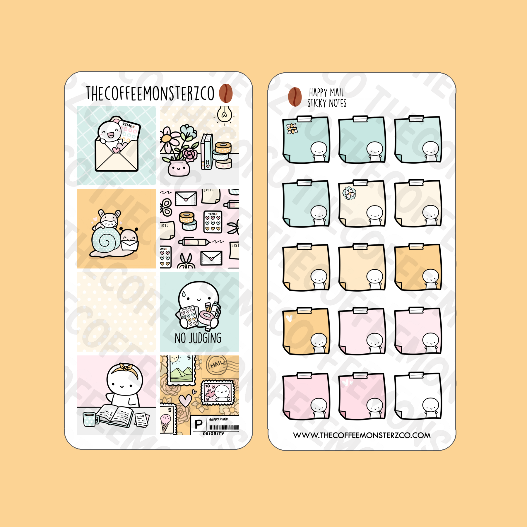 Happy Mail Hobonichi Weeks Kit - TheCoffeeMonsterzCo