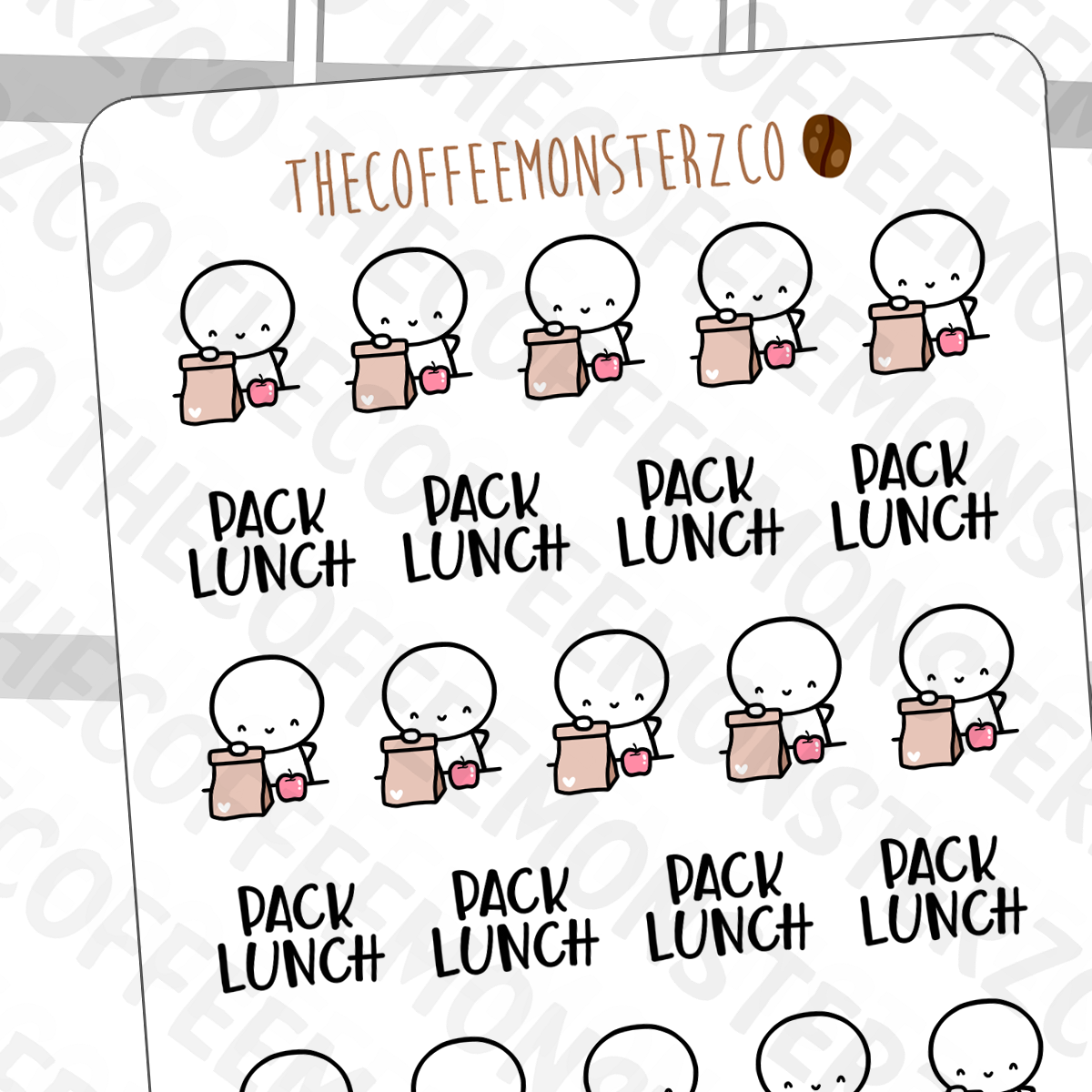 Pack Lunch Emotis, TheCoffeeMonsterzCo