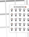 Onesie Head Mini Paperclips