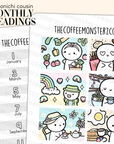 Monthly Artwork & Text - Hobonichi Cousin