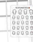 Bubble Butt Emotis (REFORMAT) - TheCoffeeMonsterzCo
