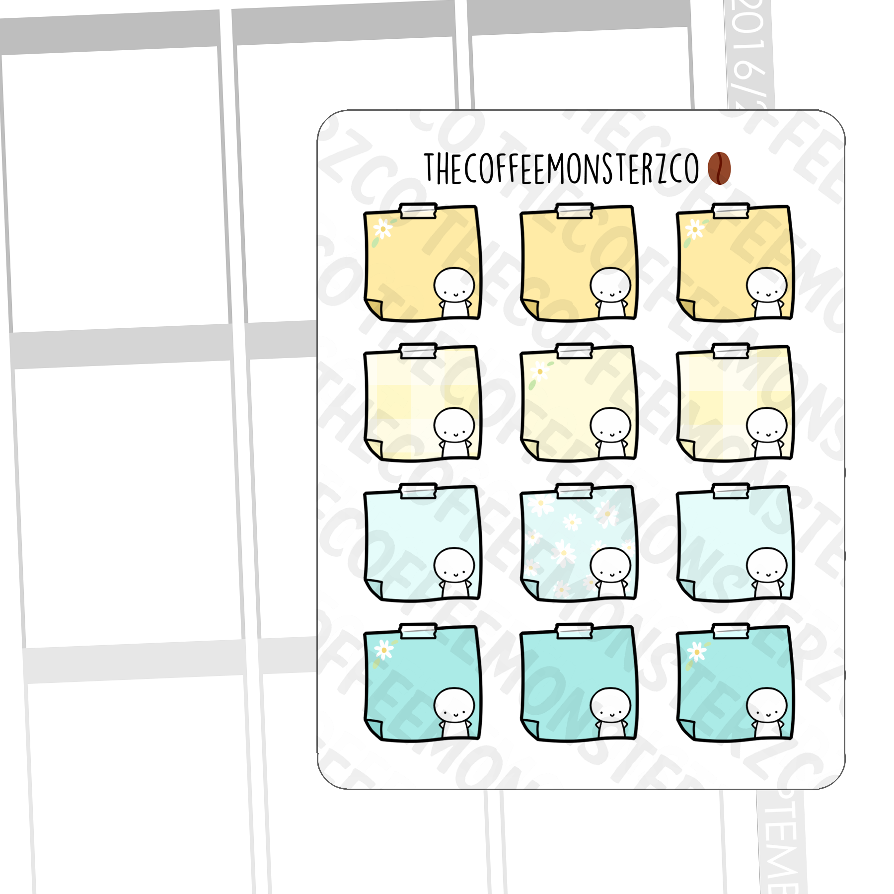 A New Day Functional Emotis - TheCoffeeMonsterzCo