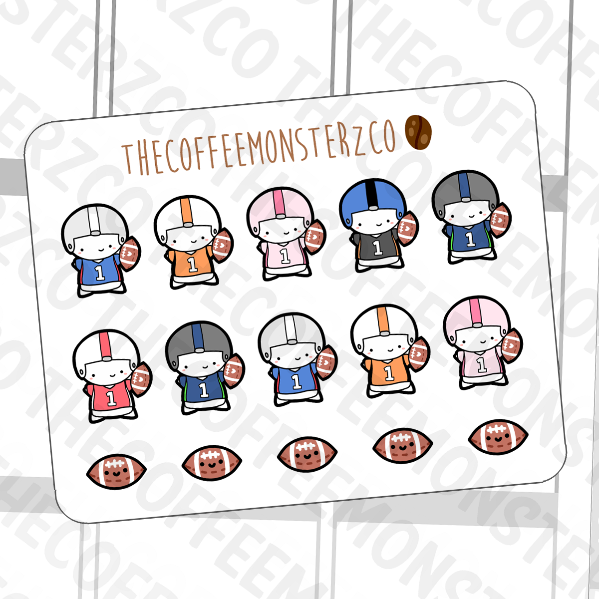 Football Emotis, TheCoffeeMonsterzCo