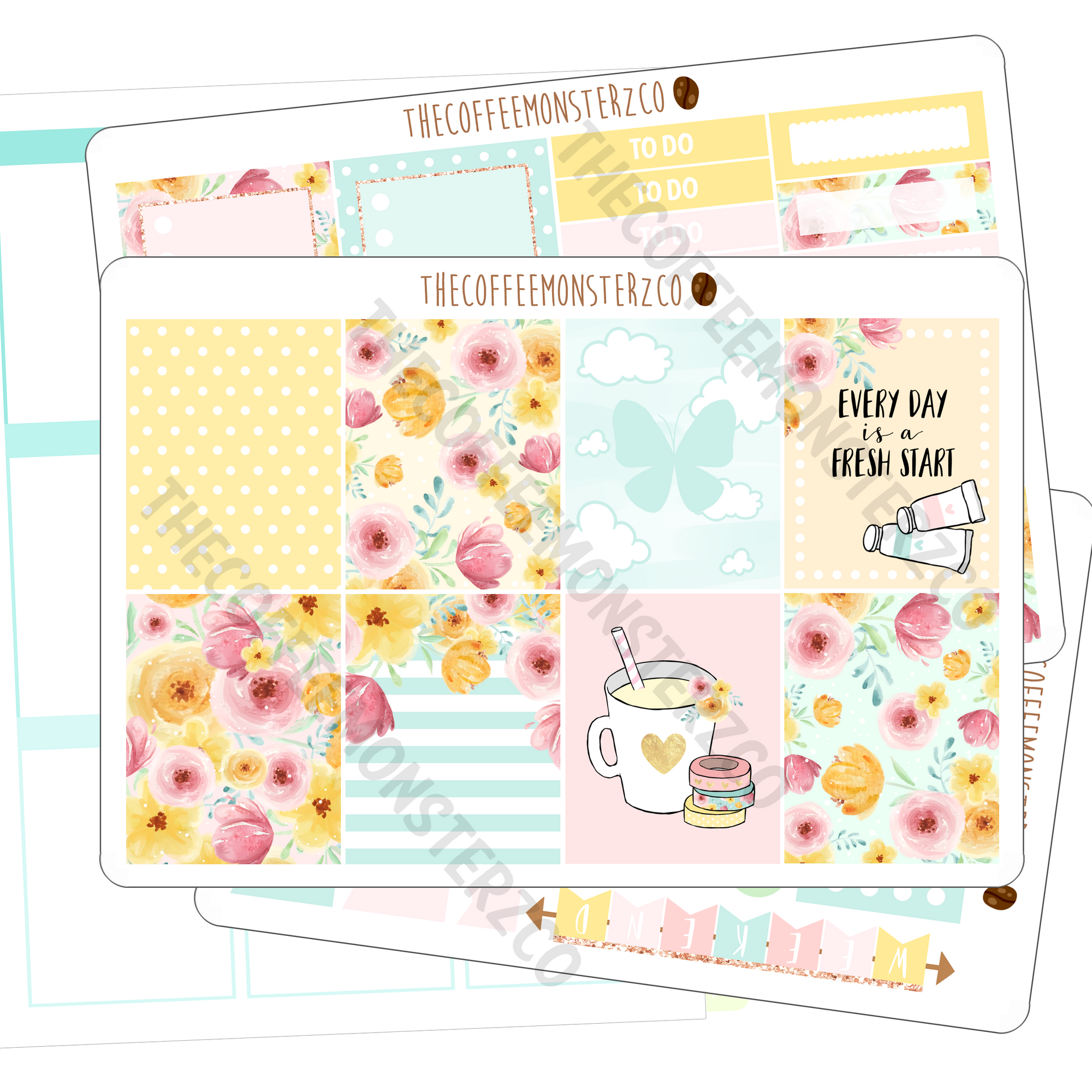 fresh start - MINI kit (3 page), TheCoffeeMonsterzCo