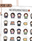 Gilmore Girls Emotis - TheCoffeeMonsterzCo