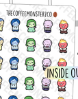 Inside Out Emotis - TheCoffeeMonsterzCo