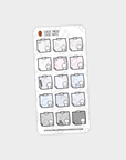 Classic Emotis Hobonichi Weeks Kit