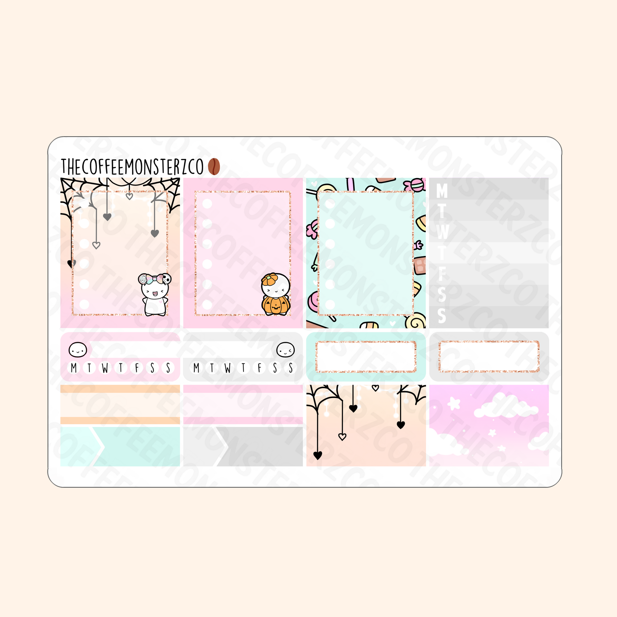 Sweet Monsters Emoti Mini Kit