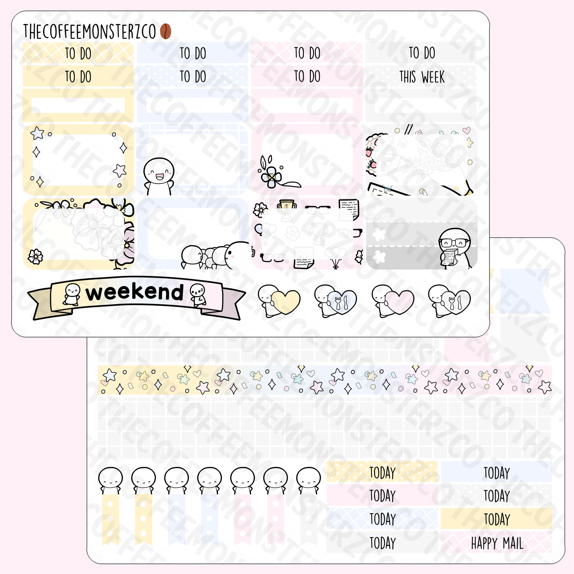 Achievements / Graduation Emoti Mini Kit