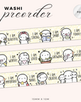 Affirmations Washi Tape - 15mm