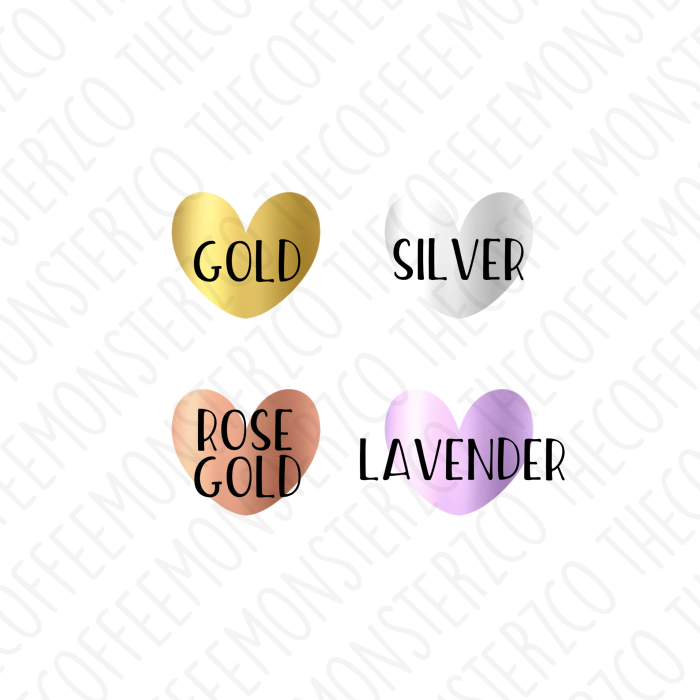 Foiled Emoti Heads (GLOSSY), TheCoffeeMonsterzCo