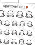 Stuck in a Hole Emotis - TheCoffeeMonsterzCo
