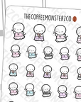 Ballerina Emotis - TheCoffeeMonsterzCo