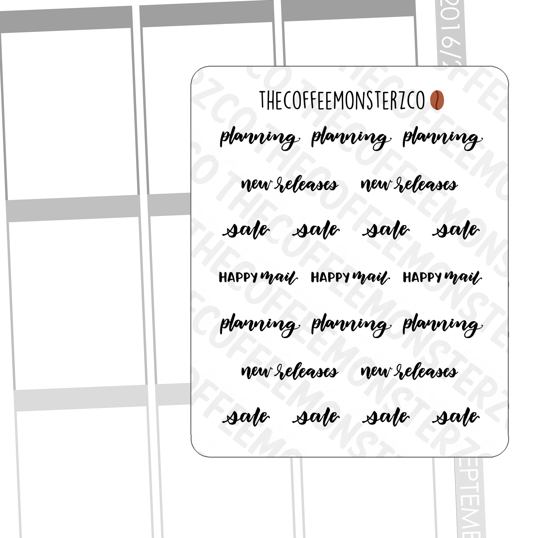 Helen&#39;s Lettering: Planning