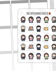 Gilmore Girls Emotis - TheCoffeeMonsterzCo