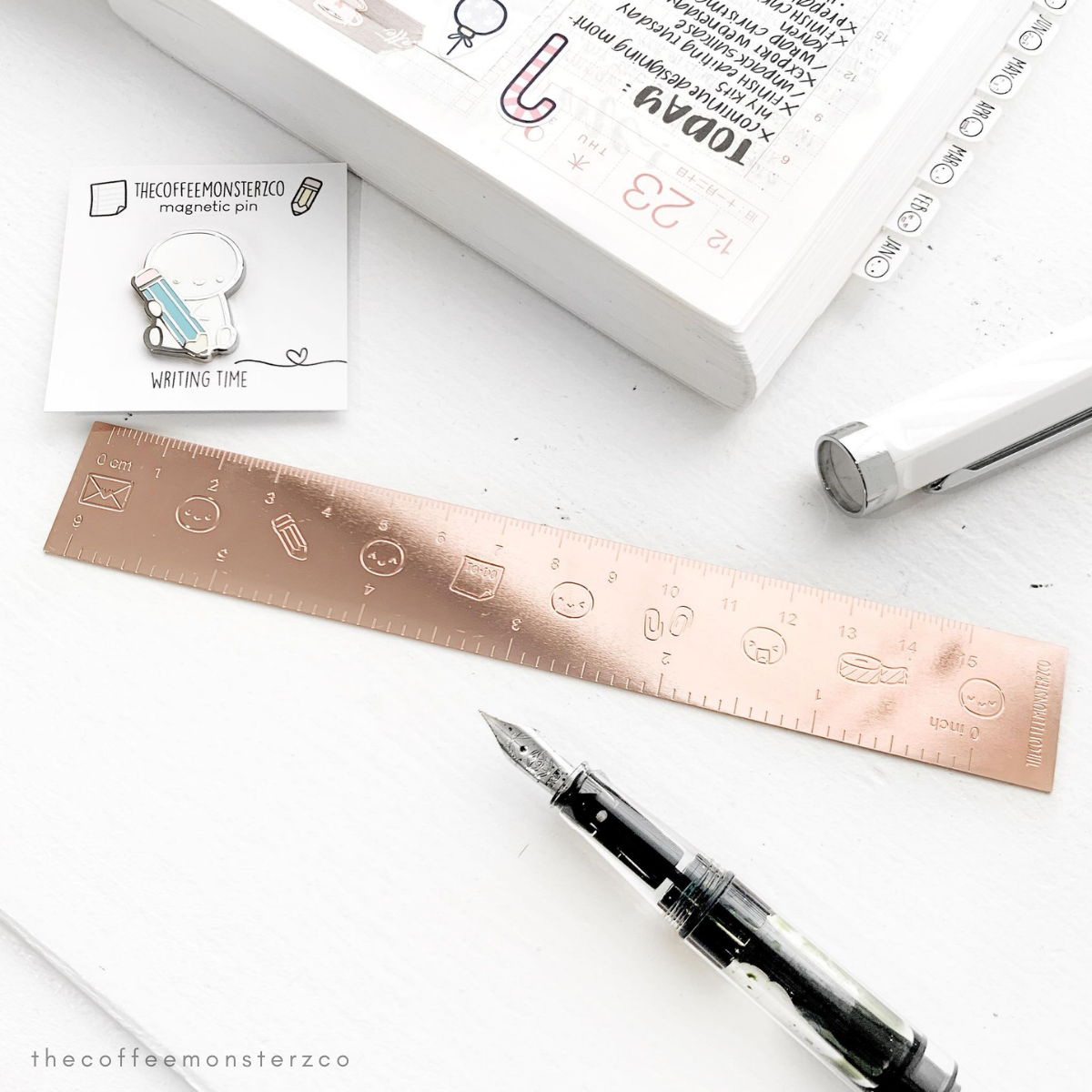 Misfit Rose Gold - Emoti Metal Ruler (1 per customer)