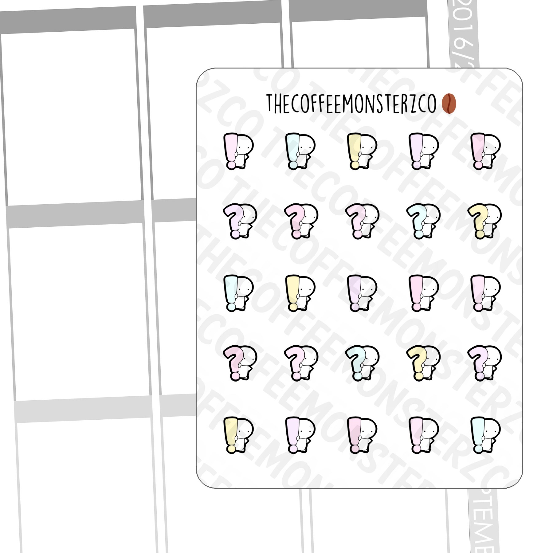Exclamation Doodle Icons