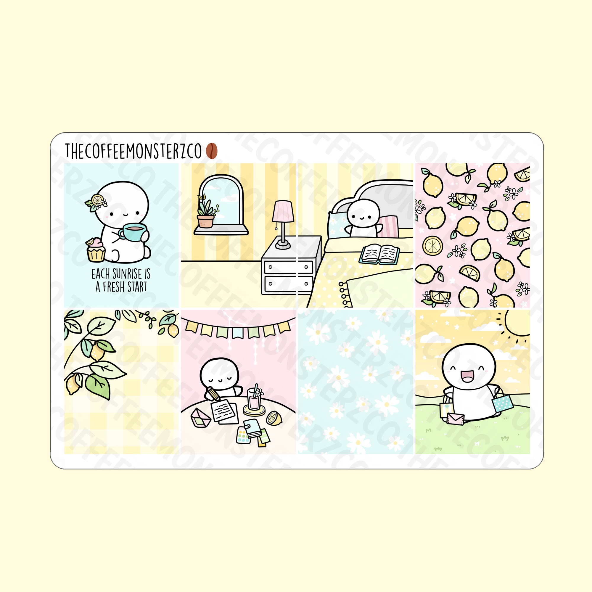 A New Day Emoti Mini Kit - TheCoffeeMonsterzCo