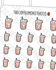 Iced Tea Emotis - TheCoffeeMonsterzCo