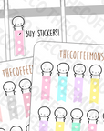 Mini Emoti Checklists, TheCoffeeMonsterzCo